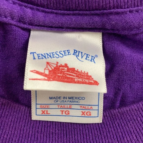 Vintage Y2K North Caroline Tar Heel Oversized Unisex Graphic Tee Tenness… - Picture 5 of 12